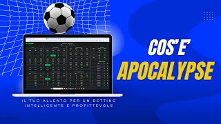 Cosa è apocalypse la piattaforma statistica più precisa e affidabile per il betting online [upl. by Noivart349]