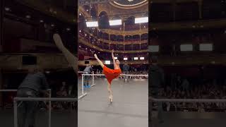 When your warm up looks like this… Thanks Theatre Chatelet for a great week in your lovely stage [upl. by Gothurd272]