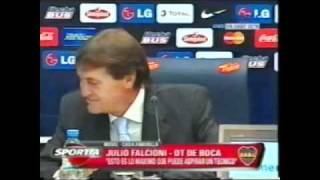 Conferencia prensa de Falcioni [upl. by Eymaj]