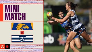 Waalitj Marawar v Geelong Mini Match  Week 9 2024  AFLW [upl. by Iams875]