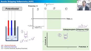 แอโนดิกสตริปปิงโวลแทมเมตรี Anodic Stripping Voltammetry for detecting Heavy Metals in Thai [upl. by Esme]