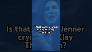 Is that Caitlyn Jenner crying for Klay Thompson viralvideo shorts basketball goldenstatewarriors [upl. by Gerald]