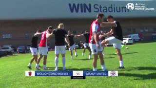 Round 3  Wollongong Wolves vs Manly United  PS4 NPL NSW Mens [upl. by Randell]