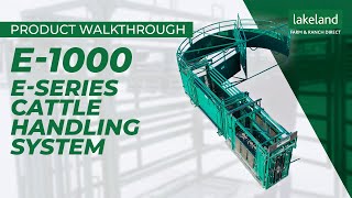 The E1000 ESeries Cattle Handling System  The Most DEPENDABLE System For ANY CATTLE RANCH [upl. by Roarke]