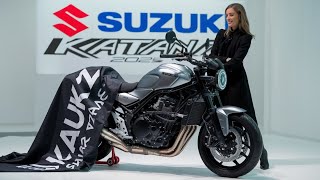 Unleashing the Beast 2025 Suzuki Katana  Design Power and Performance Revealed [upl. by Akemahc]