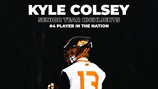 Kyle Colsey Senior Year Highlights  UVA 28  4 Player in The Nation [upl. by Hellman]