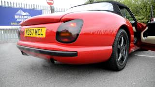 TVR Chimaera 400 noise  cracking like a goodun [upl. by Annovahs]