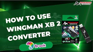 How To Use【Wingman XB 2】converter for Xbox 360 Original Xbox [upl. by Atnim642]