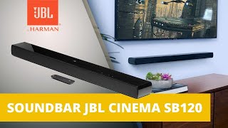 UNBOXING JBL Cinema SB120 [upl. by Rexanna]