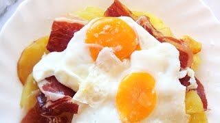 How to Make Huevos Estrellados easy 30 minute tapas recipe [upl. by Martinelli]