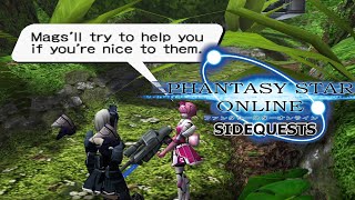 Phantasy Star Online Episode 1 Sidequests Sonic Team  Sega  Dreamcast  2000 [upl. by Nnyroc994]