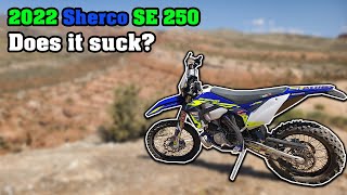 2022 Sherco SE 250 Review  First Impressions [upl. by Robbert]