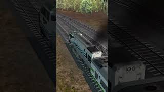 kereta api hampir nabrak komodo shorts [upl. by Eirallam]