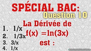 Spécial bac fonctions logarithmes  maths terminale TD10 indiamaroo movies [upl. by Aneehsat]