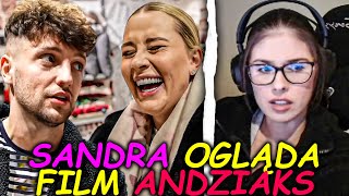 SANDRA OGLĄDA FILM ANDZIAKS quotKUPUJEMY OZDOBY ŚWIĄTECZNEquot [upl. by Xylia]