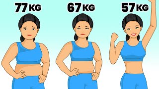 10 BEST EXERCISES TO LOSE WEIGHT AT HOME [upl. by Nnylatsyrc]