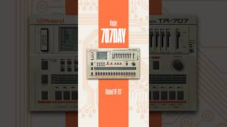 Happy 707DAY 🔊 roland 707day drummachine [upl. by Erminna]