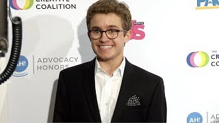 Sean Giambrone 2018 quotTelevision Industry Advocacy Awardsquot Red Carpet [upl. by Ofloda182]