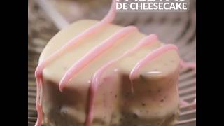 ¡Paletas de Cheesecake un snack Fácil y Rico [upl. by Gnagflow]