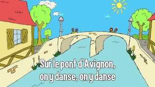 Comptine  Sur le pont dAvignon [upl. by Eigram]