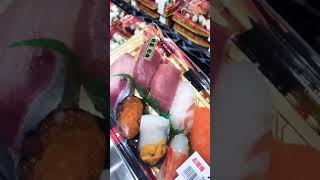 FRESH amp AFFORDABLE SUSHI AT THE SUPERMARKET shorts [upl. by Levenson839]