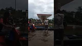 Banjir terkini banjir shorts shortsvideo bencana fyp [upl. by Rosalee]