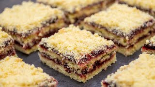 Невероятная ВКУСНЯТИНА К ЧАЮ Нежнейшее ПЕСОЧНОЕ ПИРОЖНОЕ из ДЕТСТВА  SHORTBREAD WITH JAM [upl. by Lederer]