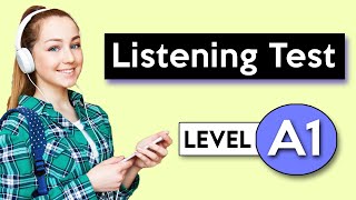 A1 Listening Test  English Listening Test [upl. by Nomzed495]