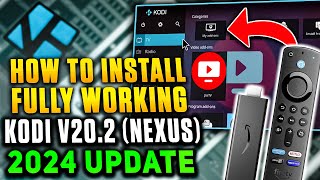 INSTALL The Latest FULLY WORKING KODI On Your FIRE TV STICK 2024 UPDATE [upl. by Aikkin]