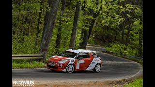 52 Rajd Świdnicki  KPotyra  PSieliło  Citroen DS3 RN1 Michałkowa  Rościszów [upl. by Egnalos]