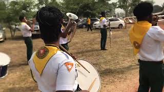 Techiman Federation band display Don’t forget to subscribe to this YouTube channel 🙏🙏🙏 [upl. by Naujtna]