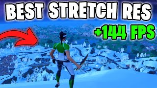 Best Stretch Resolution For Low END PCs✅How To Get Stretch Res in Fortnite Chapter 5 [upl. by Fenwick]