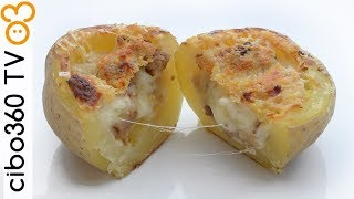 Patate ripiene con salsiccia e scamorza [upl. by Nennerb]