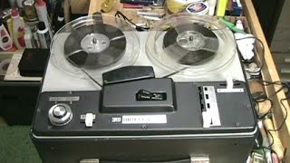 Wonder About Wollensak  The T524 Vintage Reel to Reel Mono Tape Recorder [upl. by Ameehsat234]