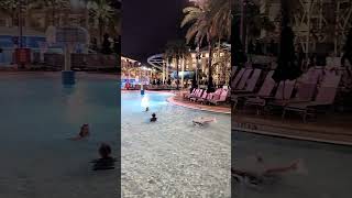 Kids having fun in the Kids Friendly Pool at Gaylord Palm Resort Orlando  Ultimate Family Vacation [upl. by Yeltsew993]