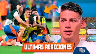 ESTO DIJO JAMES ENTRE LAGRIMAS POR EL PASE A LA FINAL y REACCION PRENSA ARGENTINA [upl. by Elyrrad914]