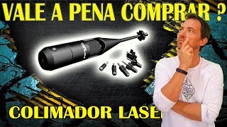 COLIMADOR COMO AJUSTAR MIRA DE LUNETA REDDOT E LASER FÁCIL LINK PARA COMPRA NA DESCRIÇÃO DR SINCERO [upl. by Lyret924]