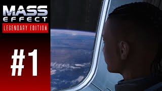 BLIND Lets Play Mass Effect Legendary Edition 1  Shepard [upl. by Aicelef]