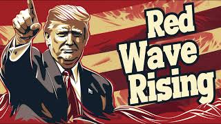 Red Wave Rising Song  Lyric Video  Trumps Return [upl. by Snapp]