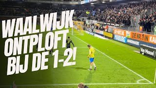 WAALWIJK ONTPLOFT BIJ DE 12  RKC Waalwijk  Feyenoord [upl. by Jehiel]