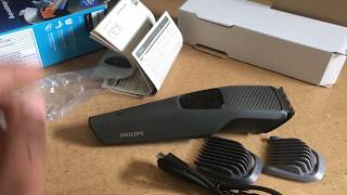 Philips BT121015 Trimmer For Men Unboxing  Review New 1000 Series [upl. by Bernardo11]