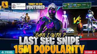 1v1 Popularity Battle  Pk1 to Pk3 Journey  Pubg Mobile Popularity Battle  Popularity Pubg battle [upl. by Ayouqes]