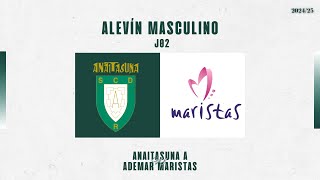 AM  LIGA  1ª FASE  J02  Anaitasuna A vs Ademar Maristas 20242025 [upl. by Mitchiner]