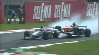 Toranosuke Takagi amp Luca Badoer  Monza 1999 [upl. by Zacherie]