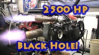 NRE Encounters Black Hole While Testing Engine 2500 HP 632CI BBC Nelson Racing Engines Camaro [upl. by Faires]