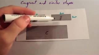 Congruent Similar Shapes  Corbettmaths [upl. by Raynah]