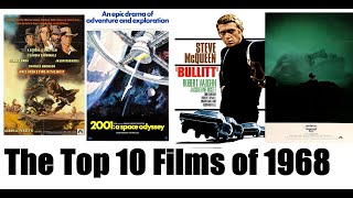 The 10 Best Films of 1968 [upl. by Ethelin]