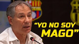 Holan se molesta quotYo no soy mago Ni los jugadores son Messiquot [upl. by Odla]