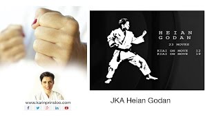 Heian Godan  Kata amp Bunkai  Shotokan Kata  Karin Prinsloo [upl. by Azaria]