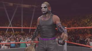 Jeff Hardy vs John Bradshaw Layfield World Heavyweight Championship [upl. by Acired490]